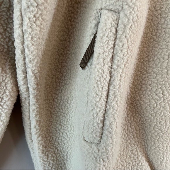 Quince full zip fleece jacket men’s size xl beige - Picture 7 of 9